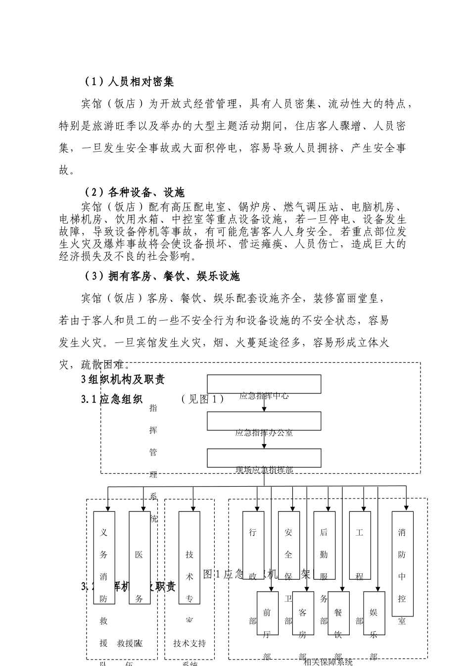 宾馆(饭店)安全生产事故应急预案_第2页