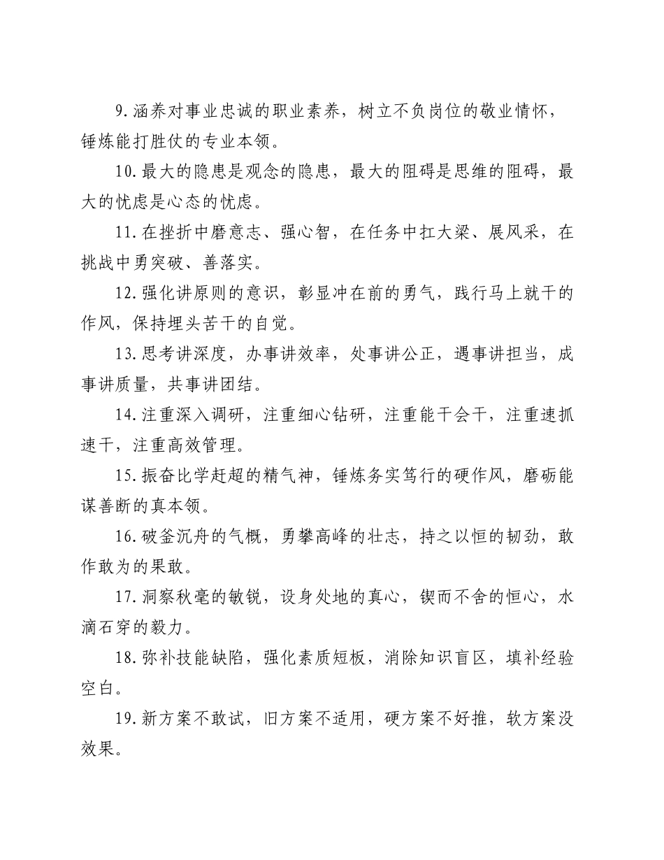 能力素质类排比金句40例_第2页