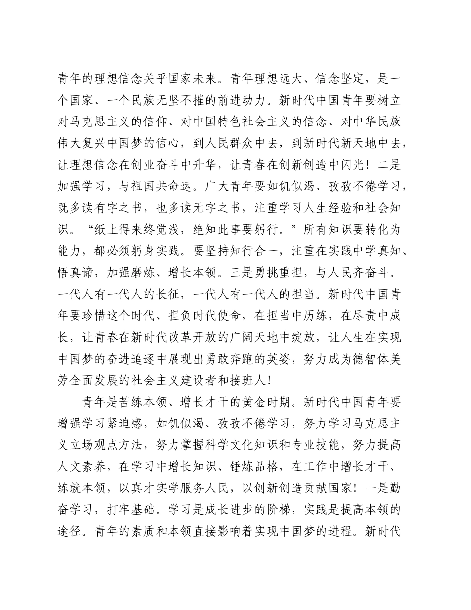 党课：做担当时代大任的中国青年_第2页