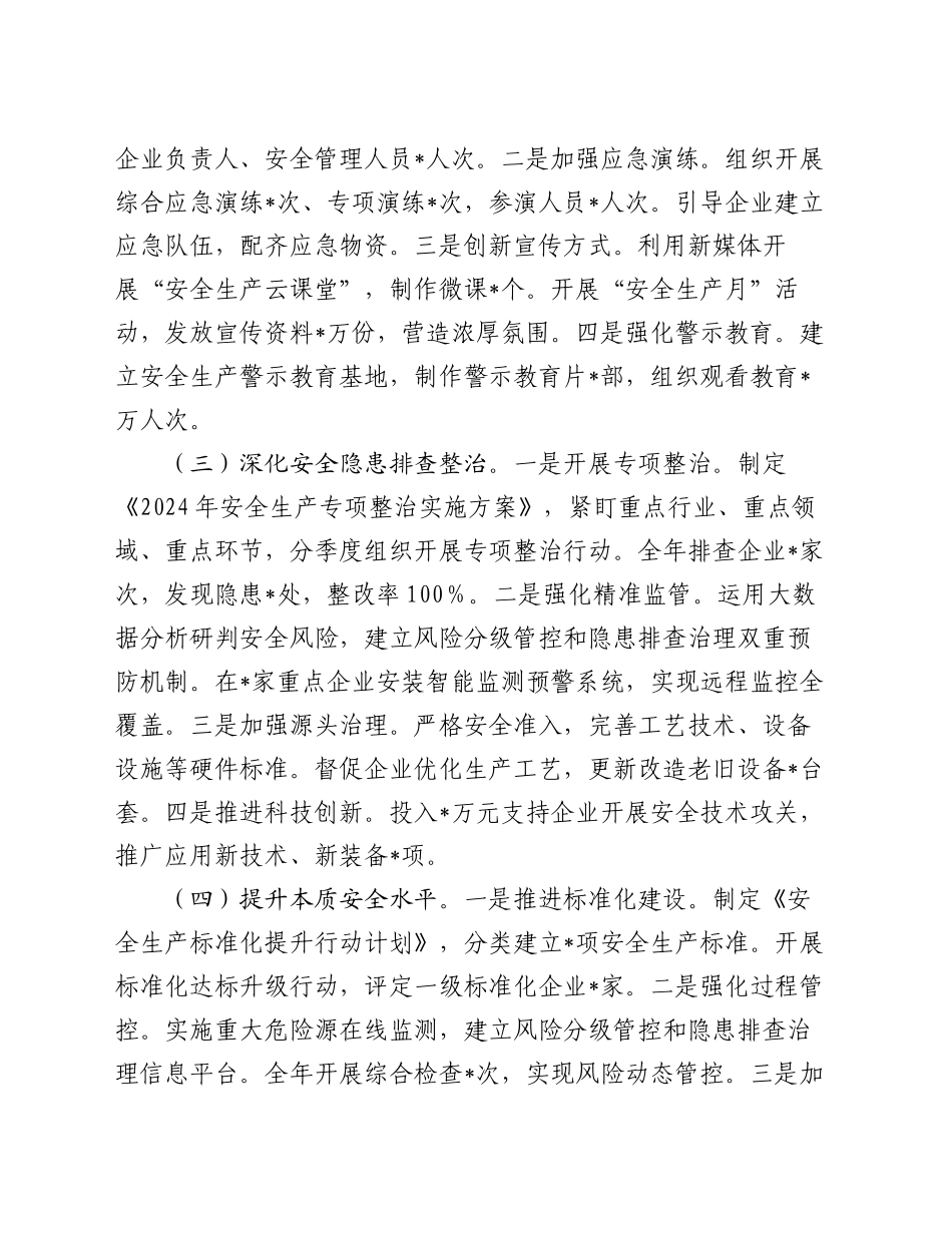 局2024年安全生产工作总结_第2页
