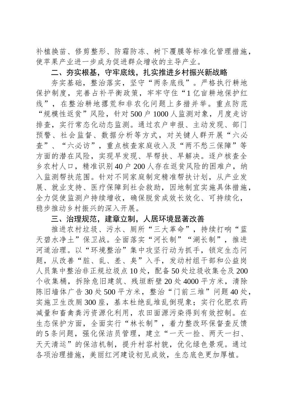 2024年XX乡政府工作总结_第2页