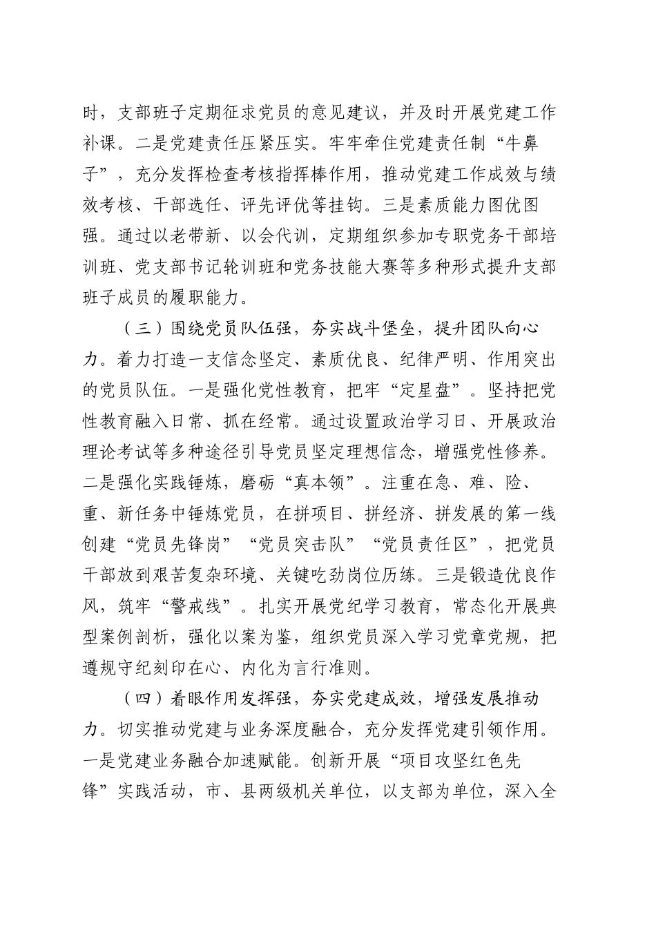 支部书记抓基层党建述职报告（2）_第2页