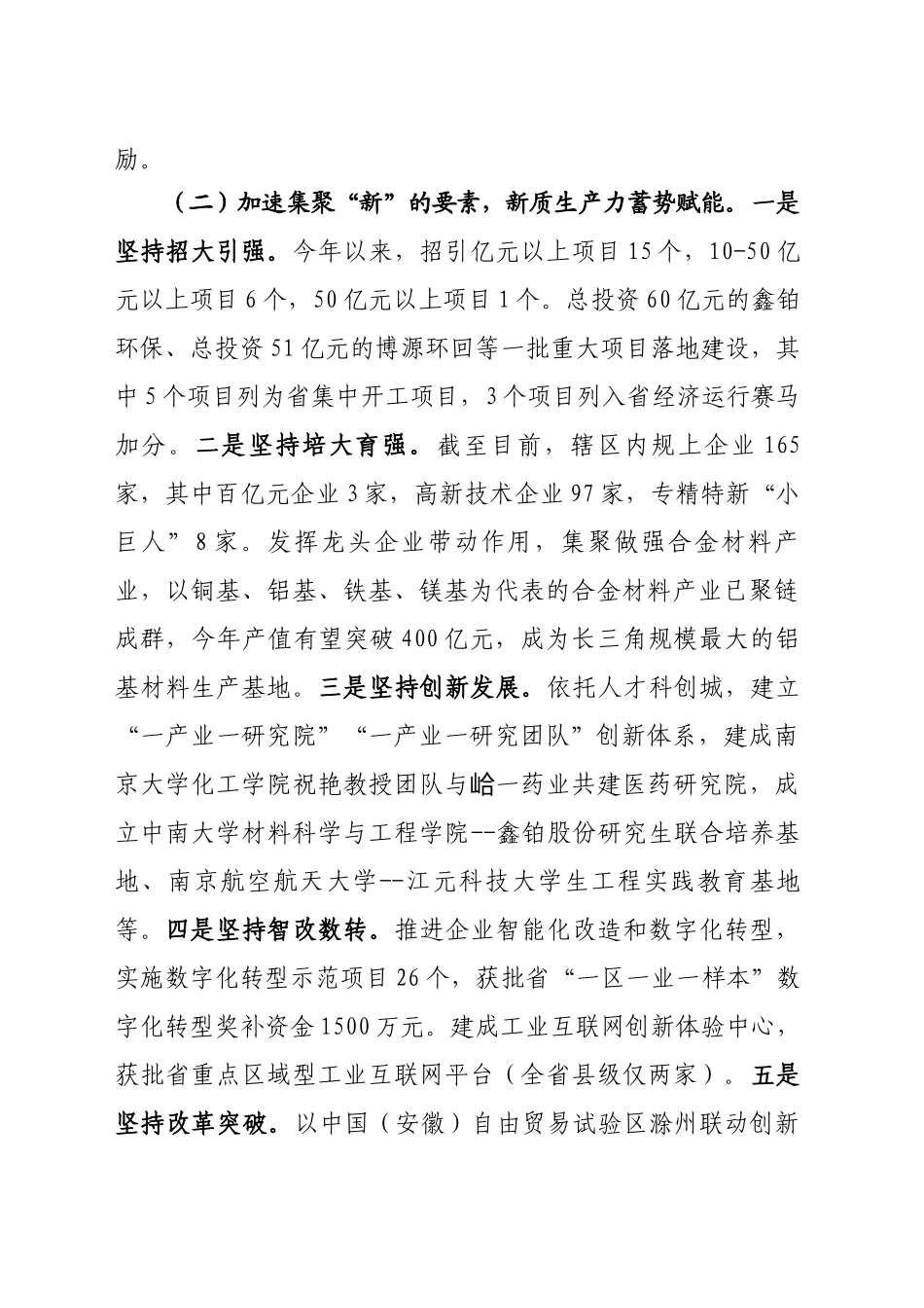 X州高新区2024年工作总结和2025年工作计划_第2页