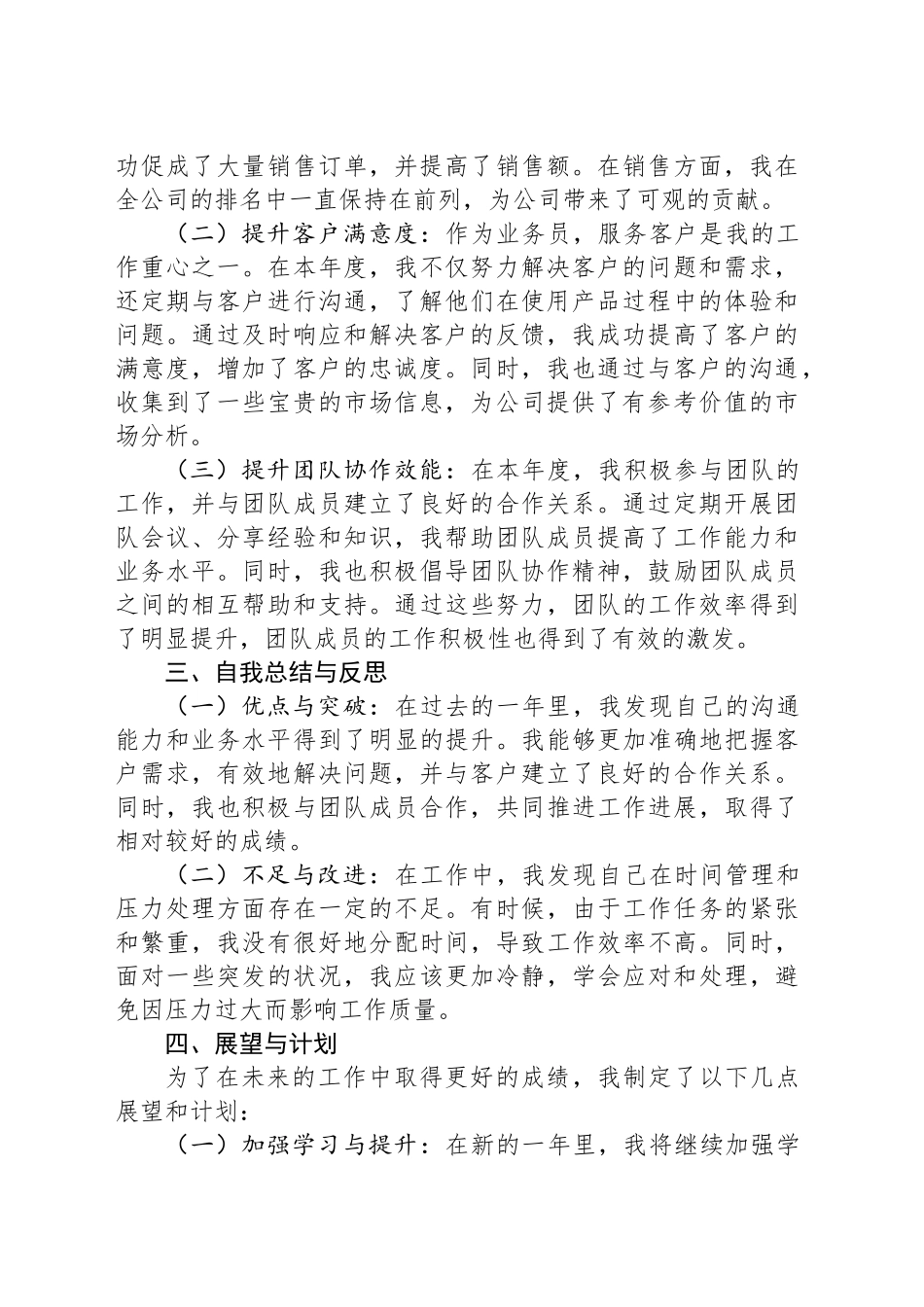 2024年公司业务员年终工作总结范例最新_第2页