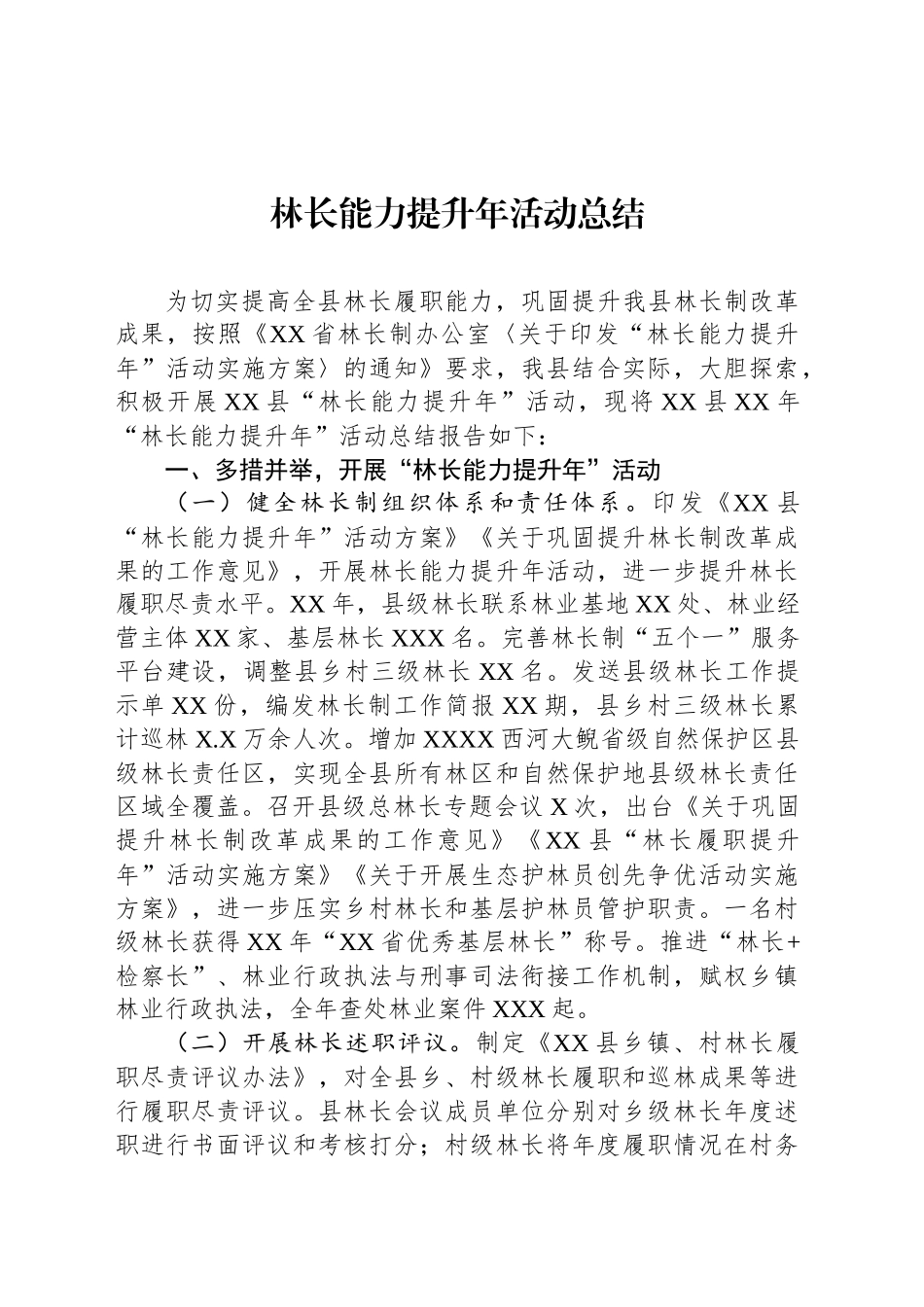 林长能力提升年活动总结_第1页