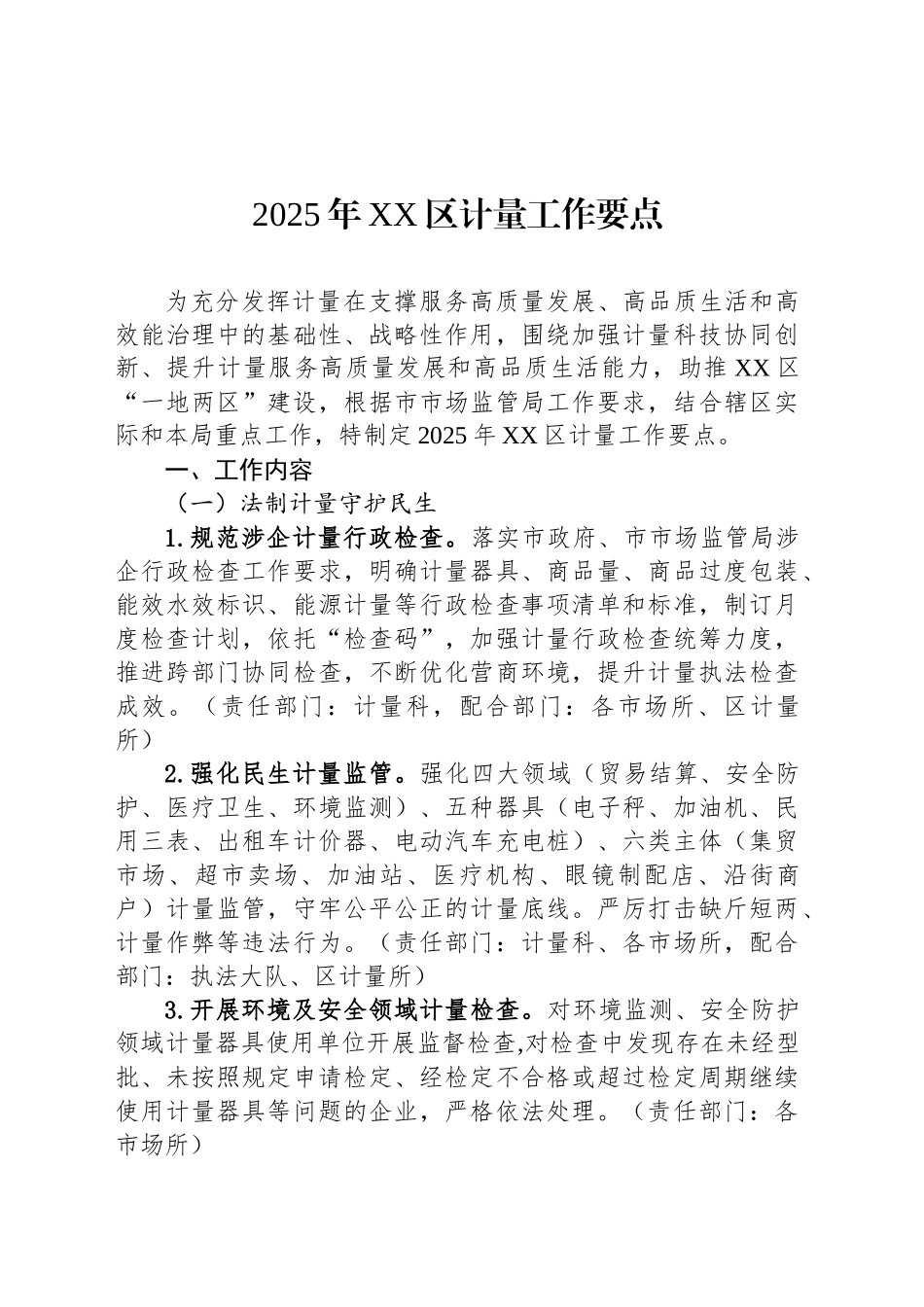 2025年XX区计量工作要点_第1页