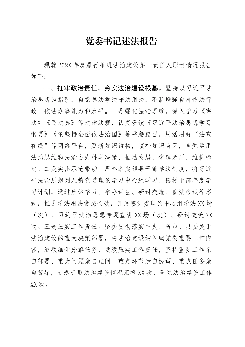 党委书记述法报告_第1页