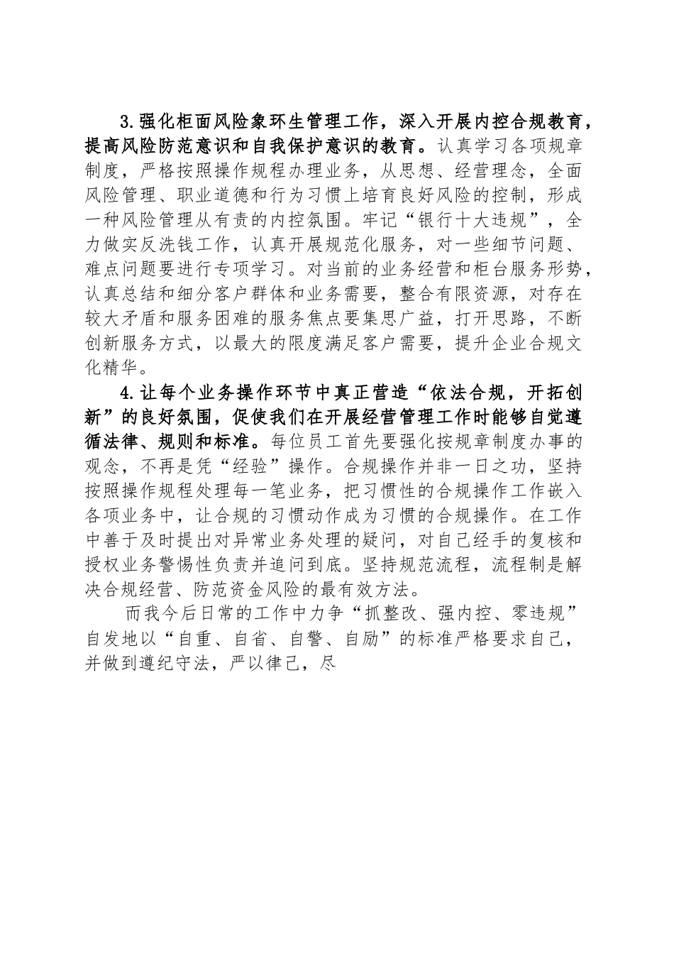 银行内控述职报告_第2页