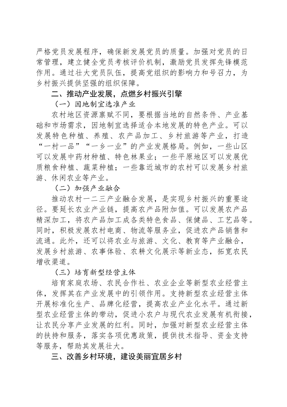 经验汇报：让战斗堡垒“强”起来，乡村振兴“火”起来_第2页